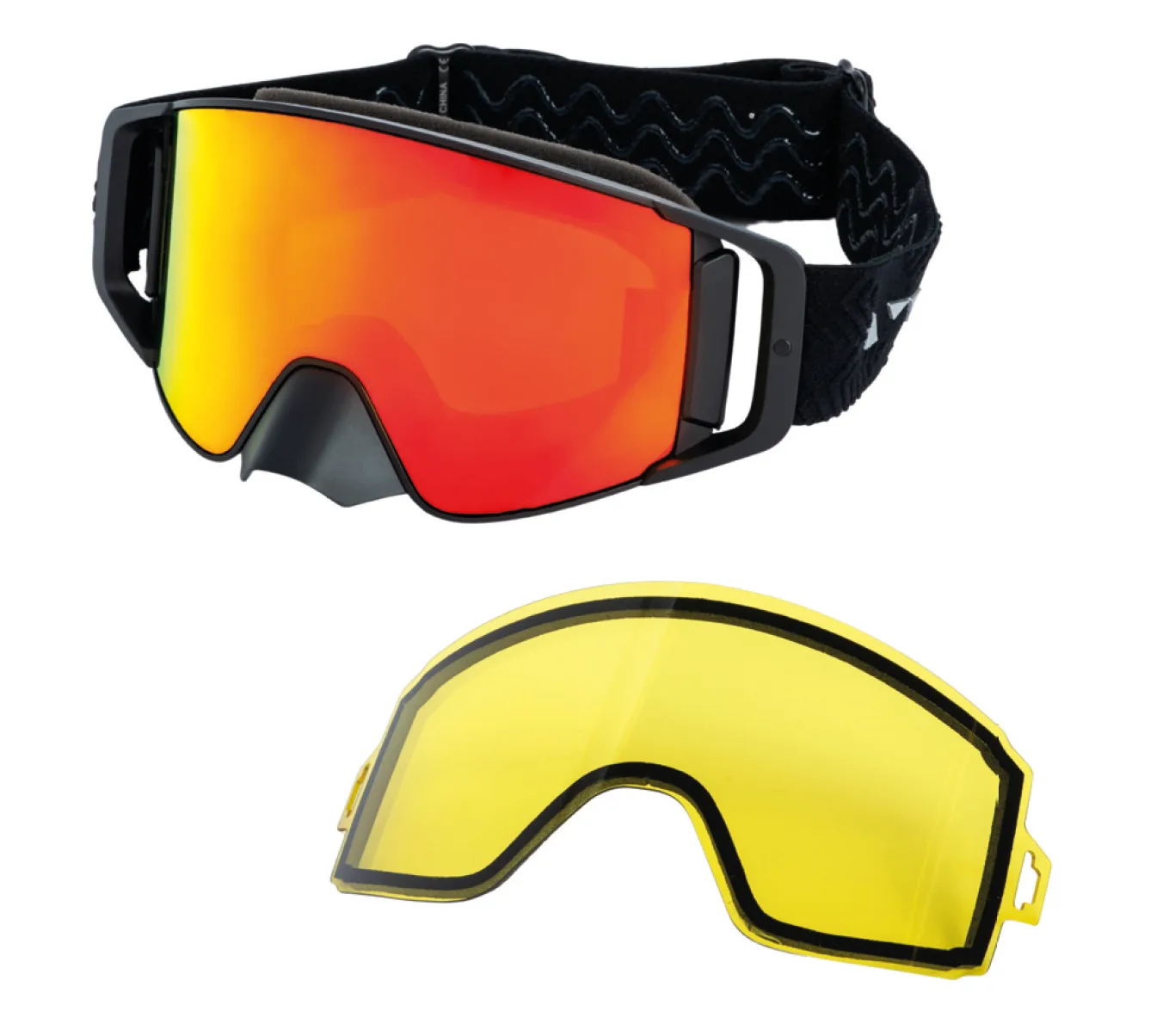 LYNX RAYVIK GOGGLES, 2 LENS KIT