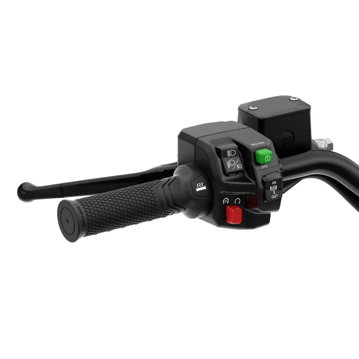 Can-Am Integrated Heated Grips & Thumb Throttle Combo